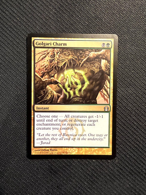 Golgari Charm Return to Ravnica Regular NM