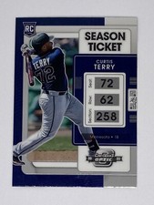 2022 Panini Chronicles - Contenders Optic Holo #13 Curtis Terry (RC)