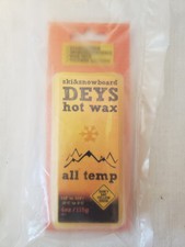 Ski & Snowboard All Temp DEYS Hot Wax 4 oz NI...