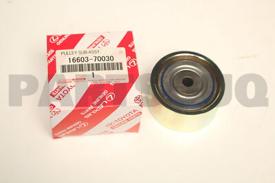 1660370030 Genuine Toyota PULLEY SUB-ASSY 16603-70030 | eBay