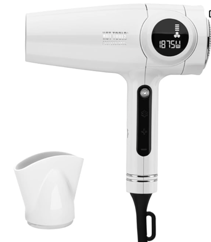 Hot Tools Pro Artist Digital Salon Dryer-White Gold Collection
