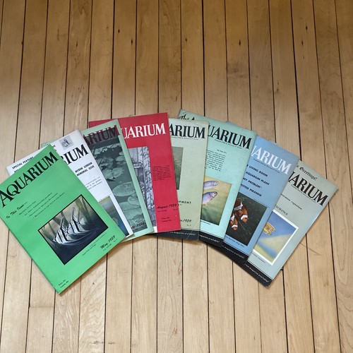 VINTAGE SAMMLERSET DER ZEITSCHRIFTEN ""DAS AQUARIUM"" AUS DEM JAHR 1959 - 8 - Bild 3 von 7
