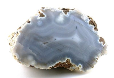 1410 Grams Mohave Blue Gray Swirl Lace Agate Chalcedony Silica Cab Rough US93