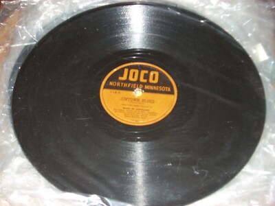 DOC EVANS dallas blues / jimtown blues ( jazz ) 78 rpm joco 114