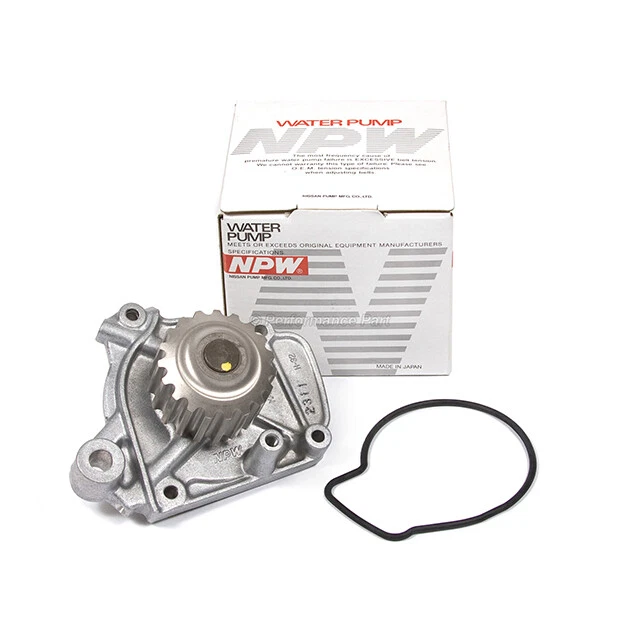 NPW Water Pump for 92-95 Honda Civic Del Sol 1.5L 1.6L SOHC D15Z1 D16Z6 - Image 2 of 4