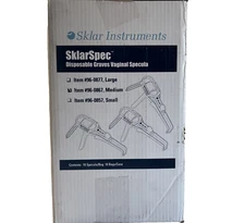 Sklar Sklarspec Disposable Graves Vaginal Specula Lot of 100 count case Medium