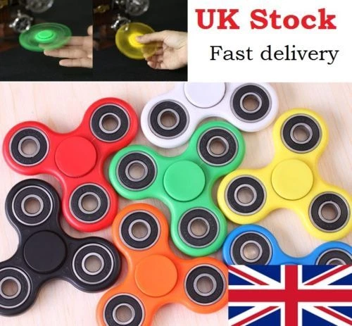 Fidget Finger Spinner Hand Focus Ultimate Spin Steel EDC Anti Stress Toy