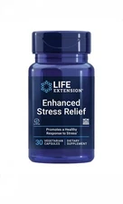 Enhanced Stress Relief, 30 Vegetarian Capsules