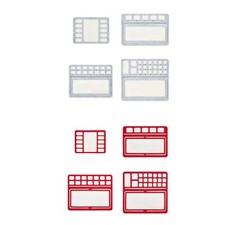 Bead Mats with Grids Felt Bead Design Boards