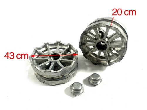 MATO 1:16 Metal Track Sprocket Idler Wheel Upgrade Henglong 3958 RC Merkava Tank - Picture 6 of 9