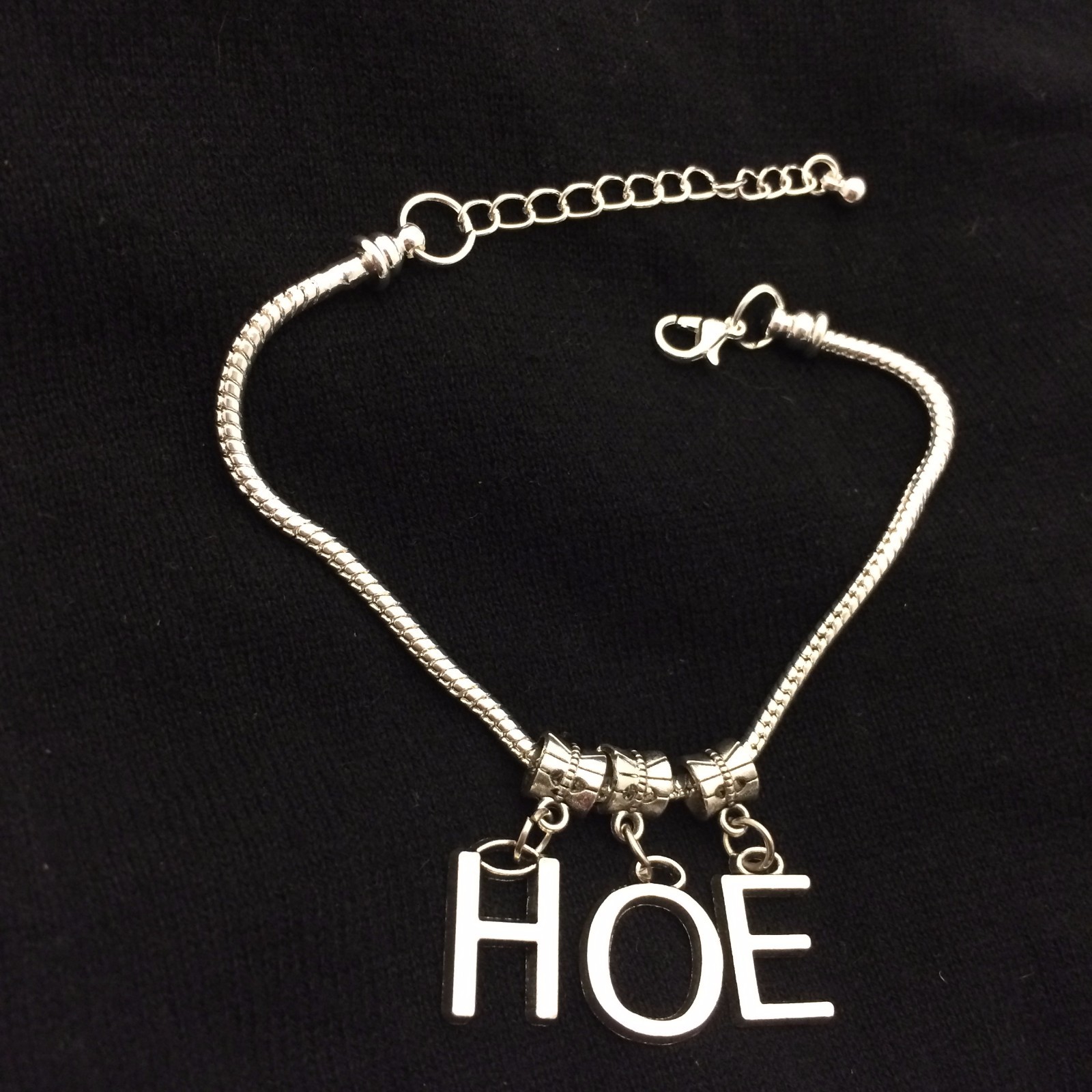Sexy HOE Anklet Hotwife Swinger Lifestyle Jewelry Fetish Cuckold BBC Slut QOS eBay