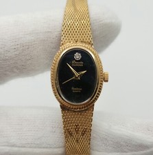 Armitron Deauville Gold Tone w/ Black Dial & ...