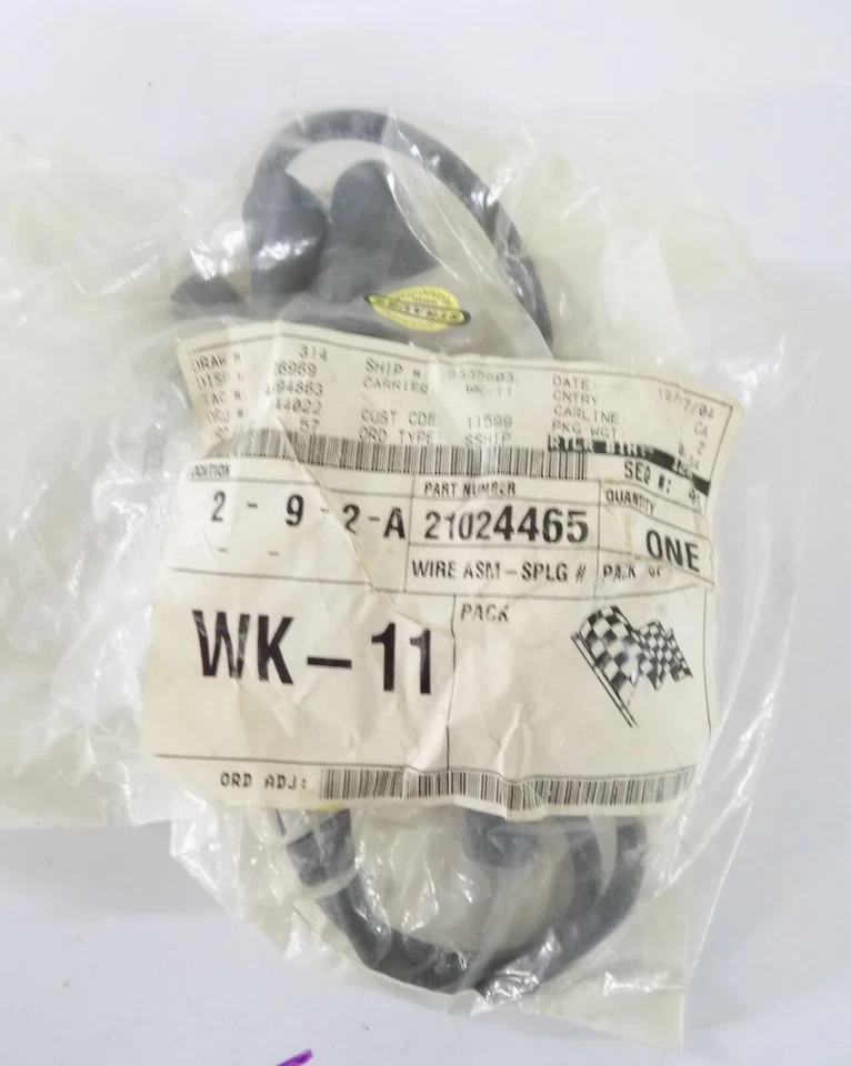 Juego de cables de bujías GM Saturn SC2 SL2 1994-2002 SW2 1994-2001 PARA 2 BUJÍAS Foto 2 de 2