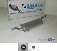 Imasaf Esd Auspuff Endtopf FüR Alfa 164 2.0 T.S./3.0 V6, EndschalldäMpfer