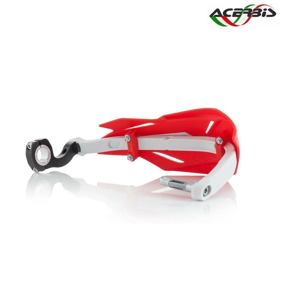 COPPIA PARAMANI ACERBIS X-FACTORY ROSSO GAS GAS 125 CONTACT GT12 1993-2017 Foto 3 de 4