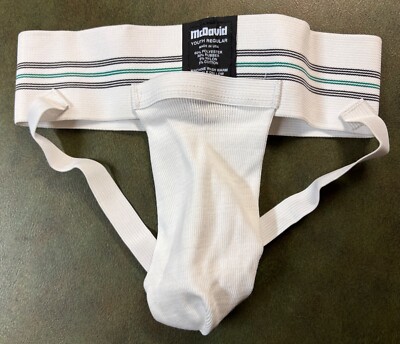 New McDavid Supporter With Cup Pocket, No Cup , Youth Regular (20''-26'' Waist)