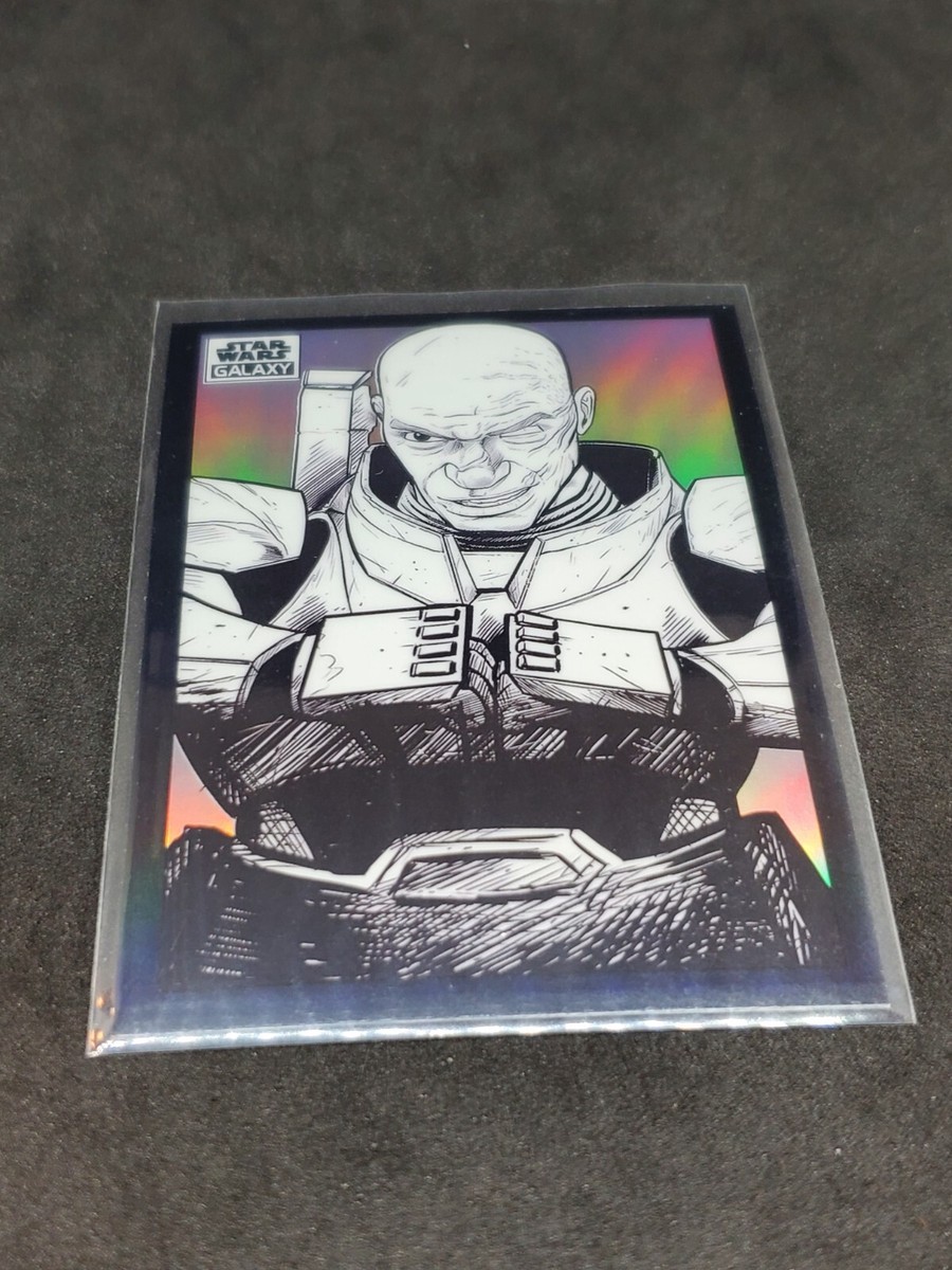 Star Wars Galaxy Chrome 2022 Topps Card Sketch Variation BV-91
