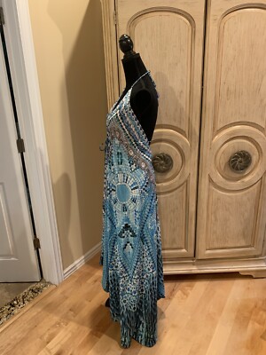 ladies maxi dresses wholesale Wholesale Multi color leaves printed puff sleeves women's maxi dress X –  Ladycharmonline.com