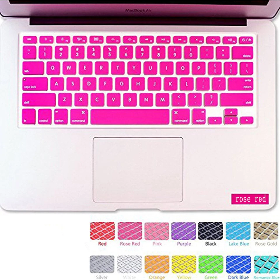 Silicone Keyboard Skin Cover Film For Apple Macbook Pro 13" 15" Retina  - Image 2 of 4