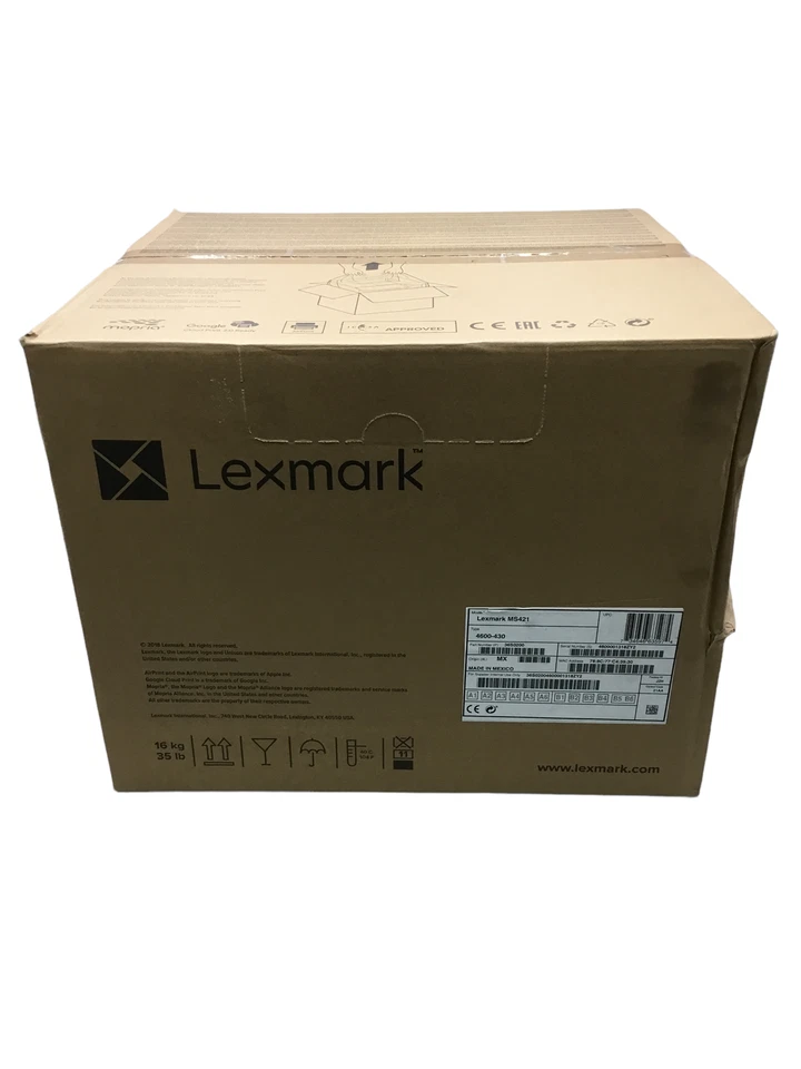 Open Box Lexmark MS421DN Monochrome Duplex Laser Printer 36S0200 - Image 2 of 2