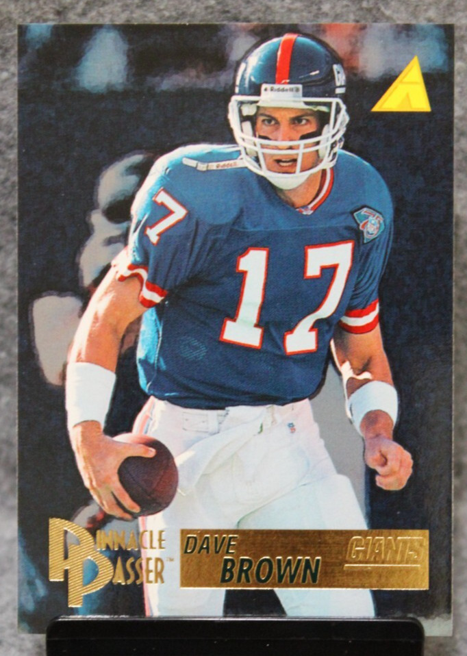 1995 Pinnacle Dave Brown Pinnacle Passer #205 Giants