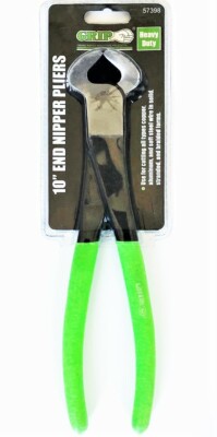 GRIP 10'' LONG REACH END NIPPER CUTTERS WIRE CUTTING PLIERS PINCER DYKES SNIPS
