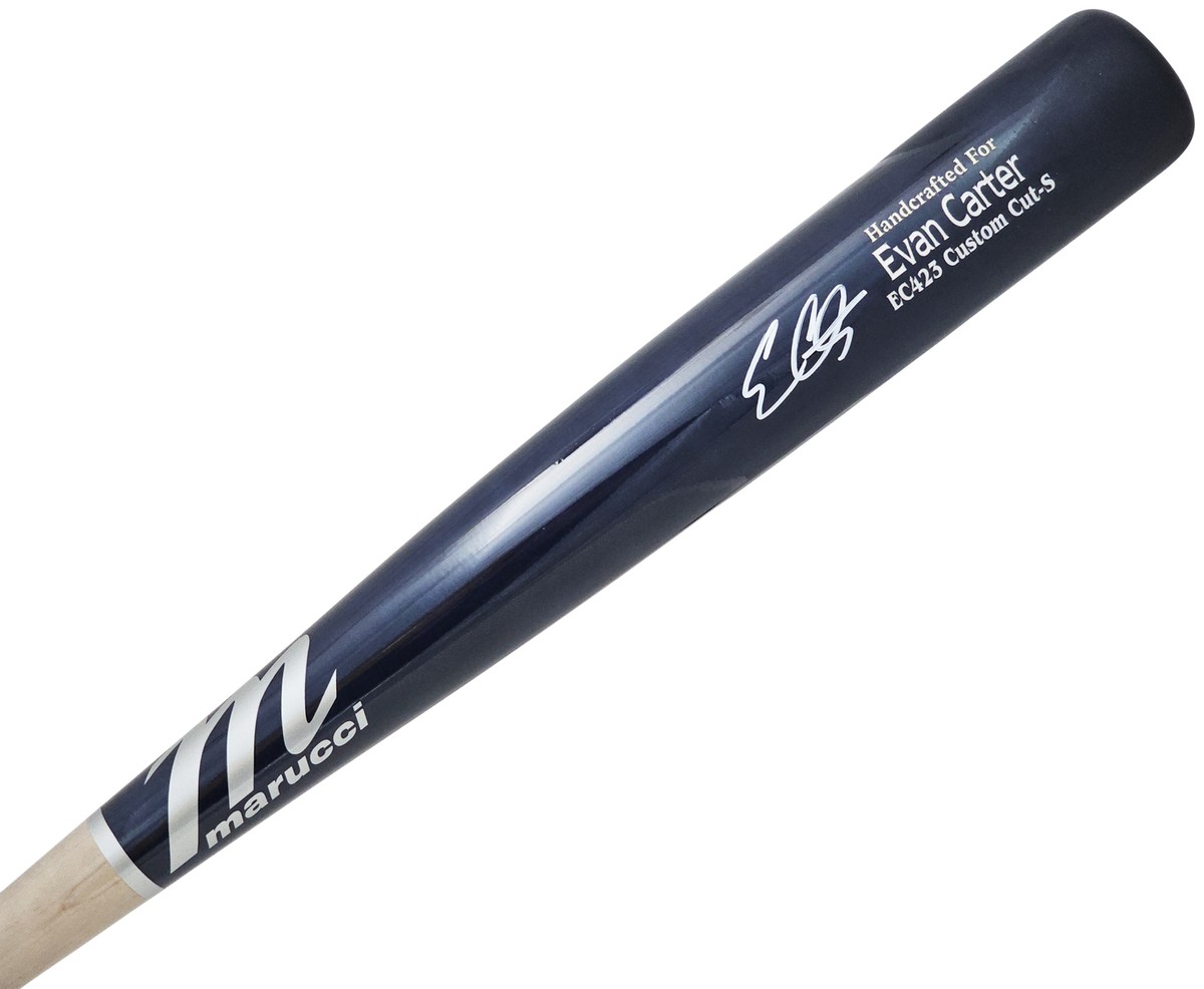 Evan Carter 直筆サイン エバンカーター　mlb auto Evan Carter 2023 Panini Immaculate Clearly Auto Autograph 25