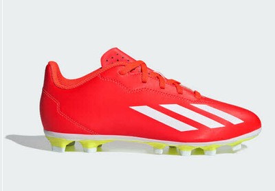 Adidas X CRAZYFAST CLUB FxG J Kids Fußballschug Rot