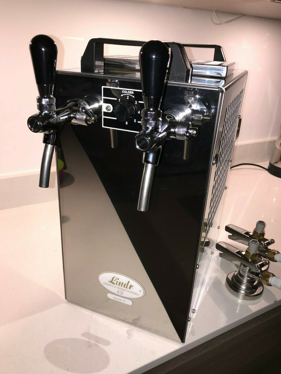 Double line Lindr cooler Hire Draft/Draught Beer Cooler Tap Kontakt 70