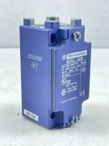 Telemecanique XCKJ...H29 Grenzschalter IP66 AC15 240V 3 A ZCKJ1H29 - Bild 13 von 16