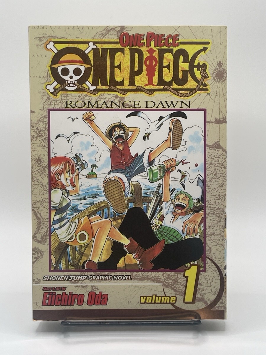 One Piece Romance Dawn Vol.1 Gold Foil Cover Edition Manga One Piece Romance Dawn Vol.1 Gold Foil Cover Edition Manga