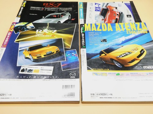 RX-7 Magazine No9,11,12,16 set of 4 Mazda Rotary Fun books from Japan - Picture 9 of 9
