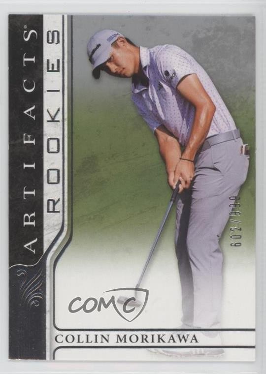 2021 Upper Deck Artifacts Rookies /999 Collin Morikawa #53 1i5d