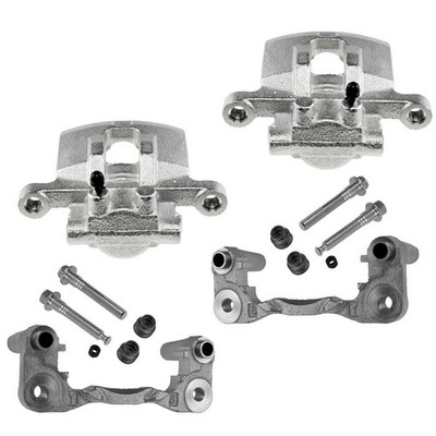 2 Bremssattel hinten für Dodge Caliber und 2 Halter links rechts Bremszange