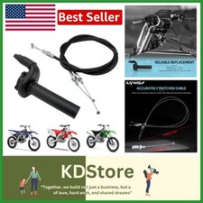 Universal Dirt Bike Throttle Assembly with Cable Fits YZ KX 250F 450F WR 250F...