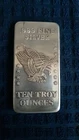 1981 .999 10 Oz U.S. STRATEGIC STOCKPILE SILVER BAR ASSAY OFFICE SAN FRANCISCO