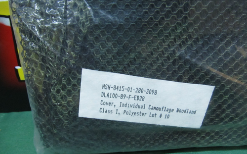 US USMC Army Woodland rete mimetica 5 x 8 Ghillie rete velo copertura cervo cieco nuovo - Foto 8 di 8