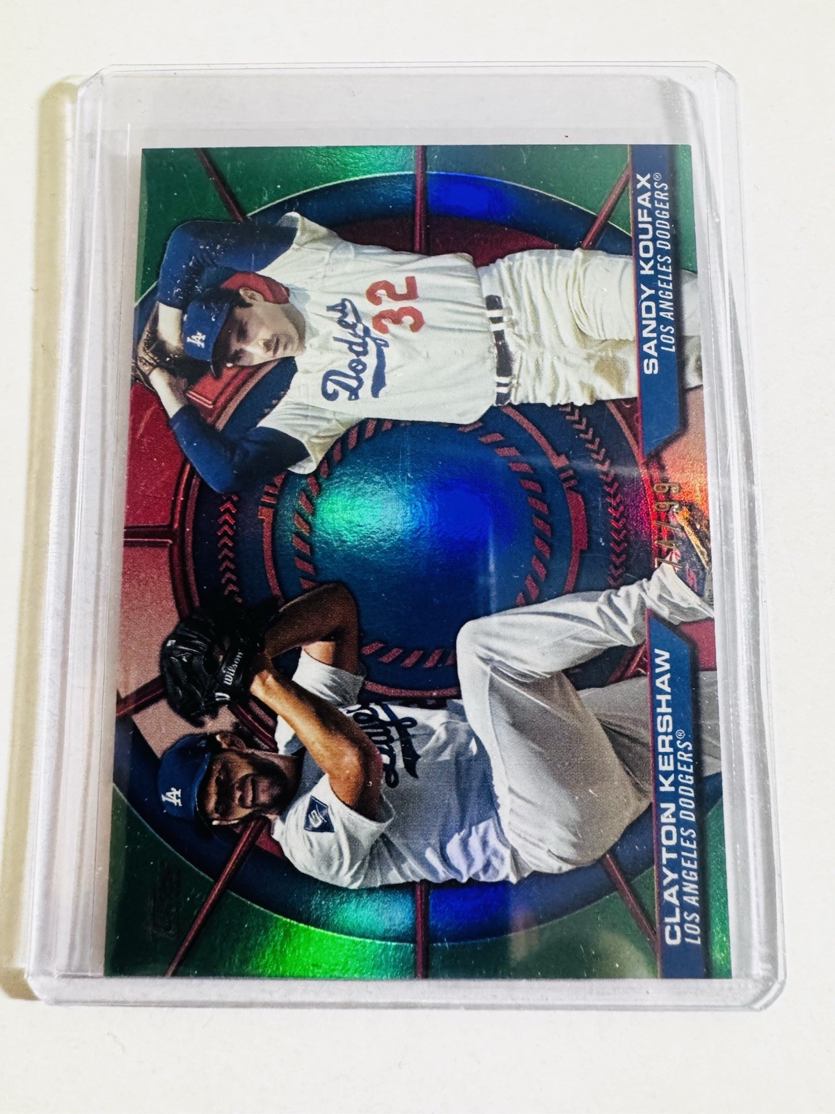 Clayton Kershaw 2025 Topps #146 Green Rainbow /99 Price Guide 