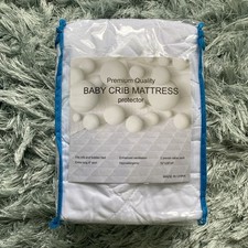Waterproof Crib Mattress Protector Baby Toddler Bed Mattress Cover  52”x28”x9”