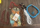 Costume Jewelry mixed beaded lot Vintage Now Estate