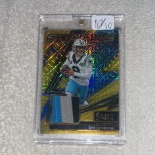 2025 Panini Select Bryce Young Sparks Gold Prizm Patch /10 #SPK-BYG