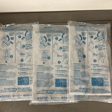 Oreck HEPA Filtration Odor Fighting Vacuum Bags Type CC Sealed Set Of 3