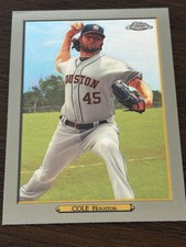 Gerrit Cole 2020 Topps Turkey Red Chrome insert baseball card #TRC-71