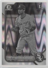 2022 Bowman Draft Chrome Black & White RayWave Refractor Jordan Sprinkle 0nr3