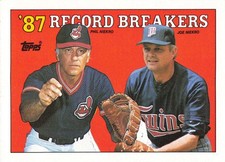Phil Niekro / Joe Niekro 1988 Topps #5