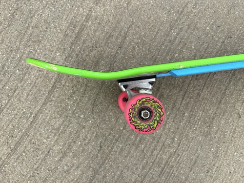 SANTA CRUZ Rob Roskopp Skateboard Komplett Slime Ball Wheels Krux Trucks Rails - Bild 10 von 11