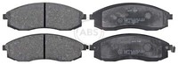 A.B.S. Bremsbelagsatz Scheibenbremse 36974 FüR A32 Qx Maxima Nissan 4