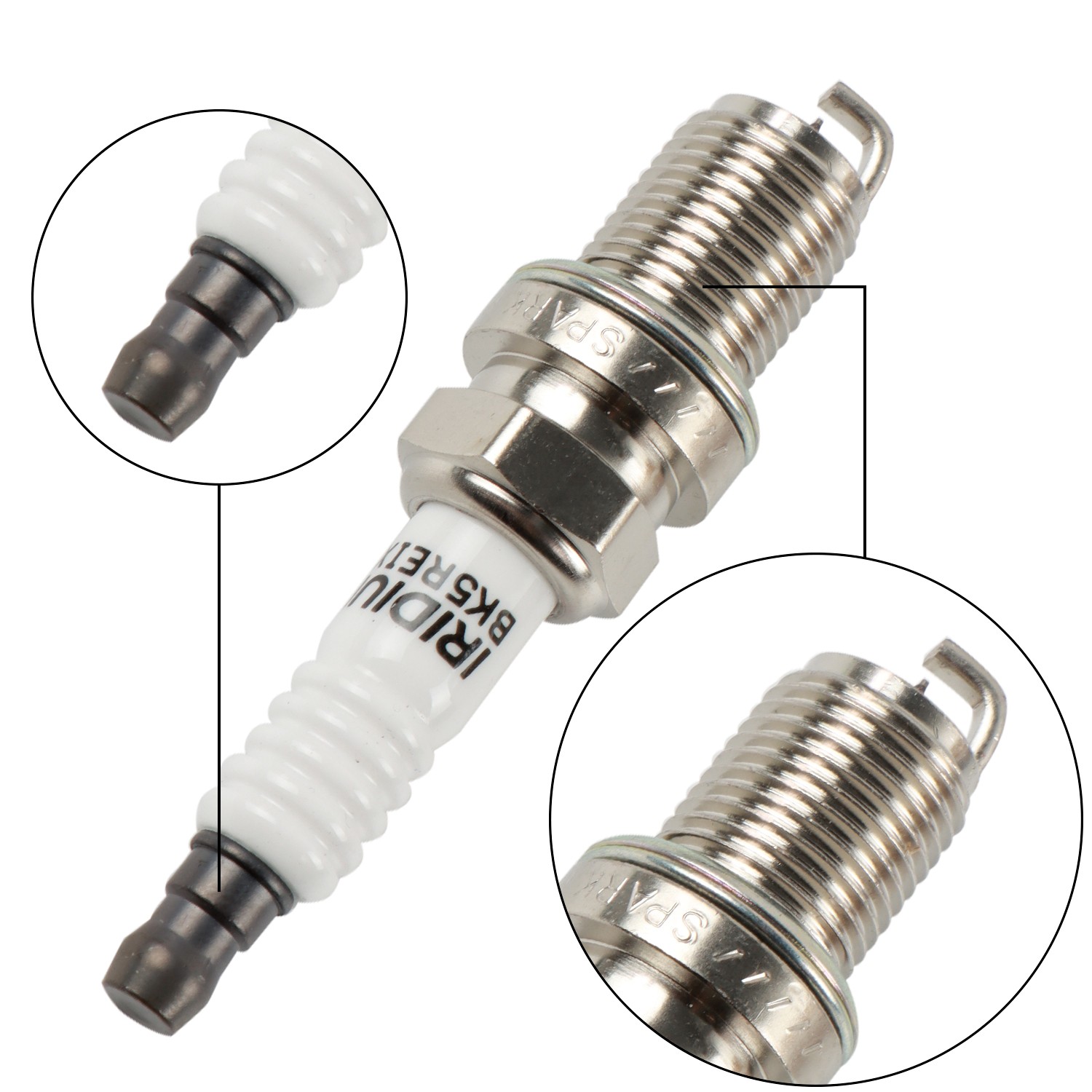 UF242 Ignition Coil Pack and Iridium Spark Plug Set of 6 for Acura CL TL 3.2L V6