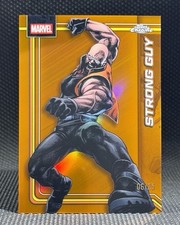 2026 Topps Chrome Marvel STRONG GUY #170 Orange Refractor 06/25