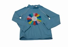 Baby Boden Girl Swim Top Rush Guard Long Sleeve 2-3
